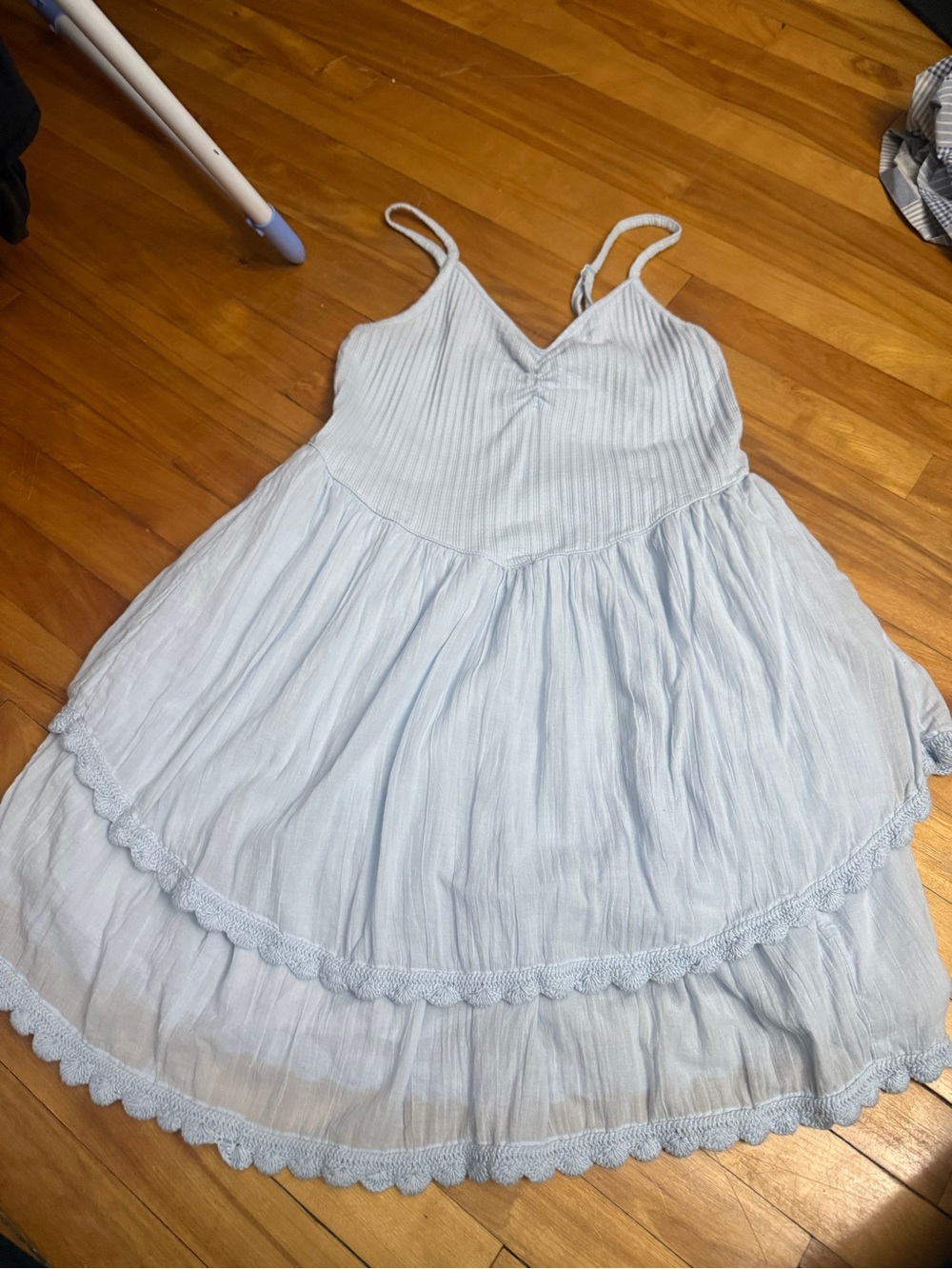 Aerie Sundress with Crochet Trim